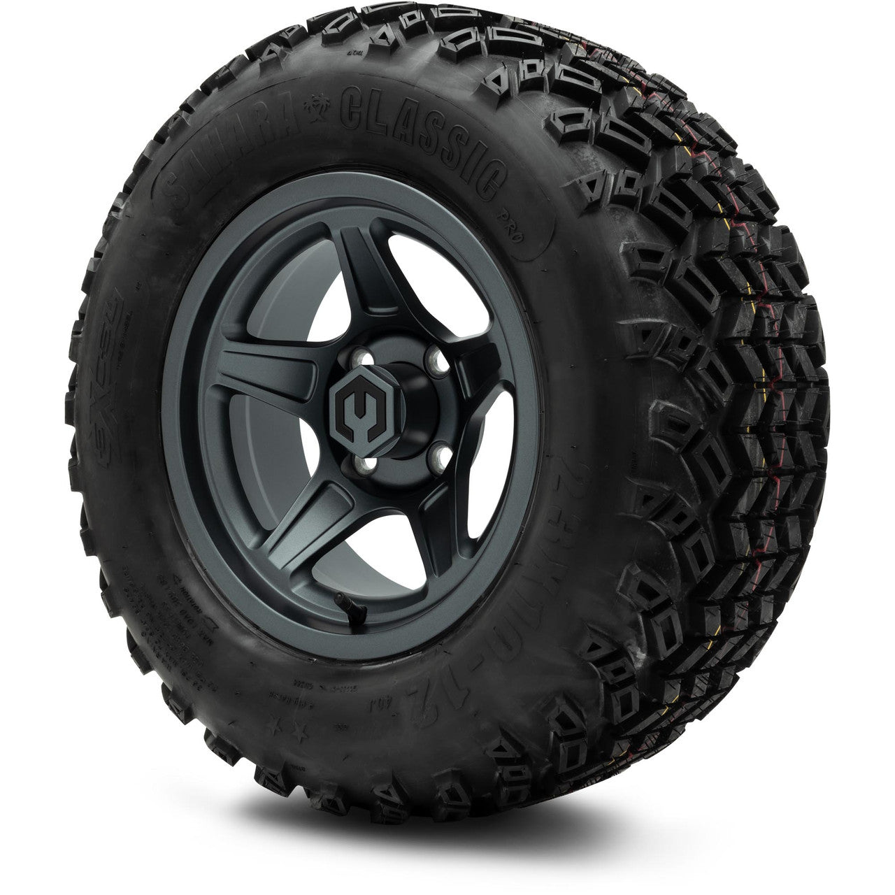MODZ® 12" Drift Gunmetal Wheels & Off-Road Tires Combo