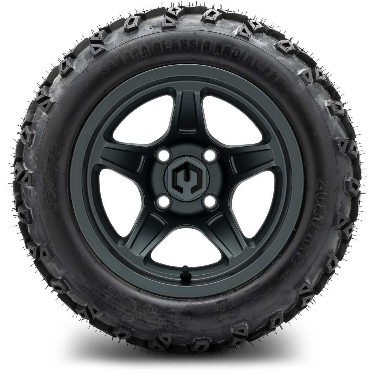 MODZ® 12" Drift Gunmetal Wheels & Off-Road Tires Combo
