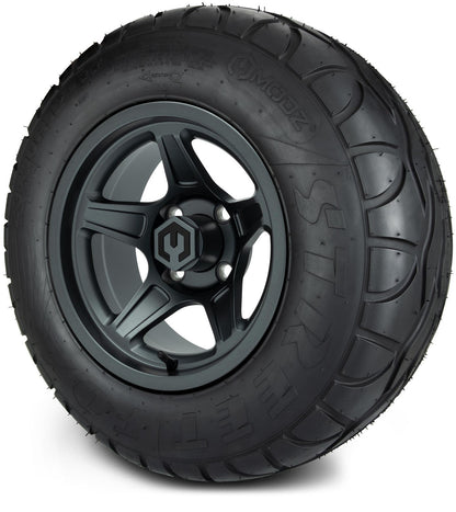 MODZ® 12" Drift Gunmetal Wheels & Street Tires Combo