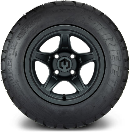 MODZ® 12" Drift Gunmetal Wheels & Street Tires Combo