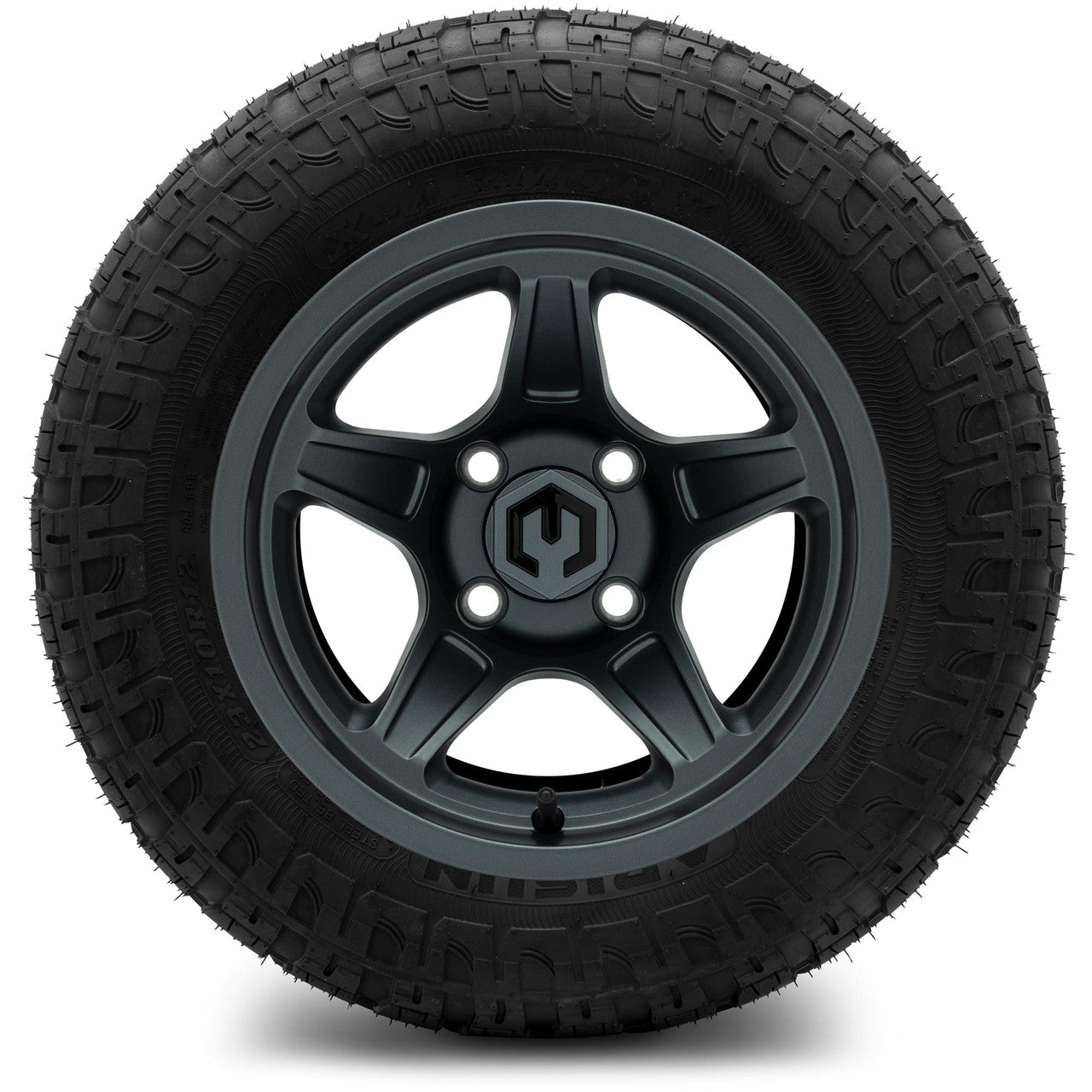 MODZ® 12" Drift Gunmetal Wheels & Off-Road Tires Combo