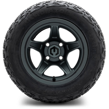 MODZ® 12" Drift Gunmetal Wheels & Off-Road Tires Combo