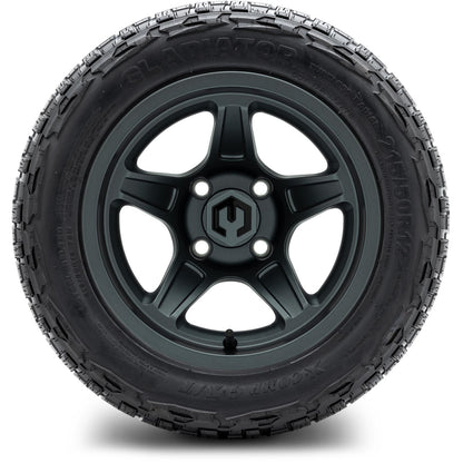 MODZ® 12" Drift Gunmetal Wheels & Off-Road Tires Combo