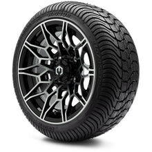 MODZ® 12" Galaxy Machined Black Wheels & Street Tires Combo