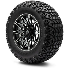 MODZ® 12" Galaxy Machined Black Wheels & Off-Road Tires Combo