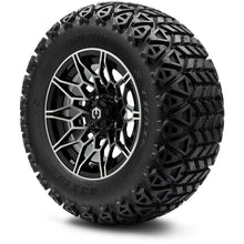MODZ® 12" Galaxy Machined Black Wheels & Off-Road Tires Combo
