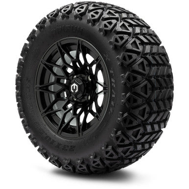 MODZ® 12" Galaxy Matte Black Wheels & Off-Road Tires Combo