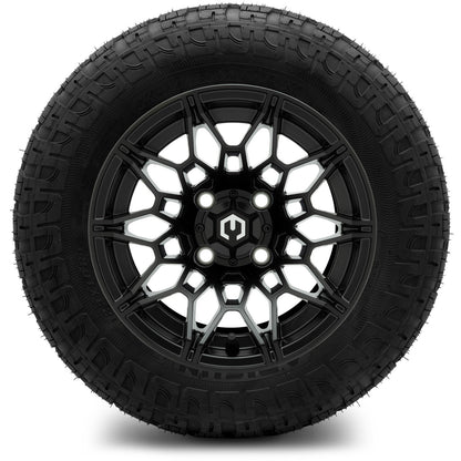 MODZ® 12" Galaxy Matte Black Wheels & Off-Road Tires Combo