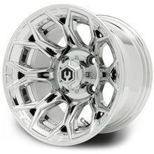MODZ® Halo Chrome 12" Golf Cart Wheel