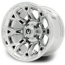 MODZ® Halo Chrome 12" Golf Cart Wheel
