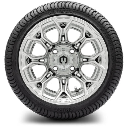 MODZ® 12" Halo Chrome Wheels & Street Tires Combo