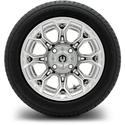 MODZ® 12" Halo Chrome Wheels & Street Tires Combo