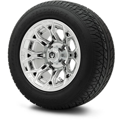 MODZ® 12" Halo Chrome Wheels & Street Tires Combo