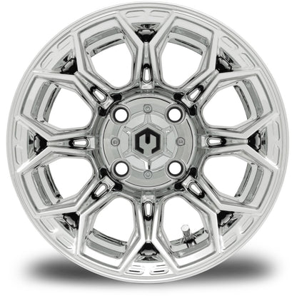 MODZ® Halo Chrome 12" Golf Cart Wheel