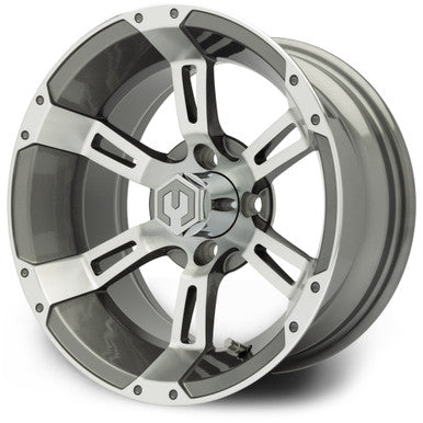 MODZ® Ambush Gunmetal 14" Golf Cart Wheel
