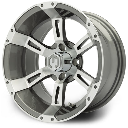 MODZ® Ambush Gunmetal 14" Golf Cart Wheel