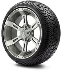 MODZ® 14" Ambush Gunmetal Wheels & Street Tires Combo