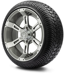 MODZ® 14" Ambush Gunmetal Wheels & Street Tires Combo