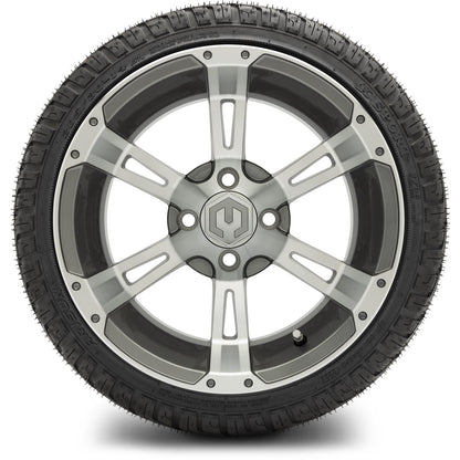 MODZ® 14" Ambush Gunmetal Wheels & Street Tires Combo