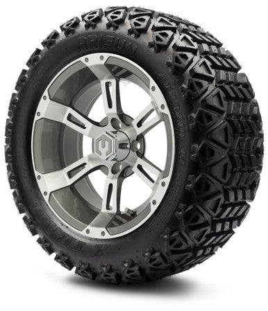 MODZ® 14" Ambush Gunmetal Wheels & Off-Road Tires Combo