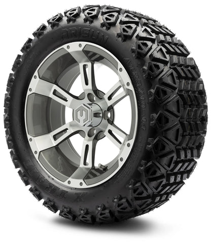 MODZ® 14" Ambush Gunmetal Wheels & Off-Road Tires Combo