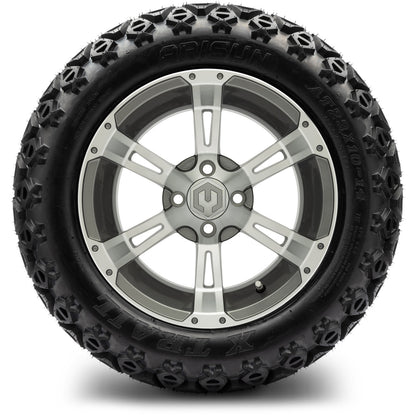 MODZ® 14" Ambush Gunmetal Wheels & Off-Road Tires Combo
