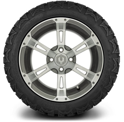 MODZ® 14" Ambush Gunmetal Wheels & Off-Road Tires Combo