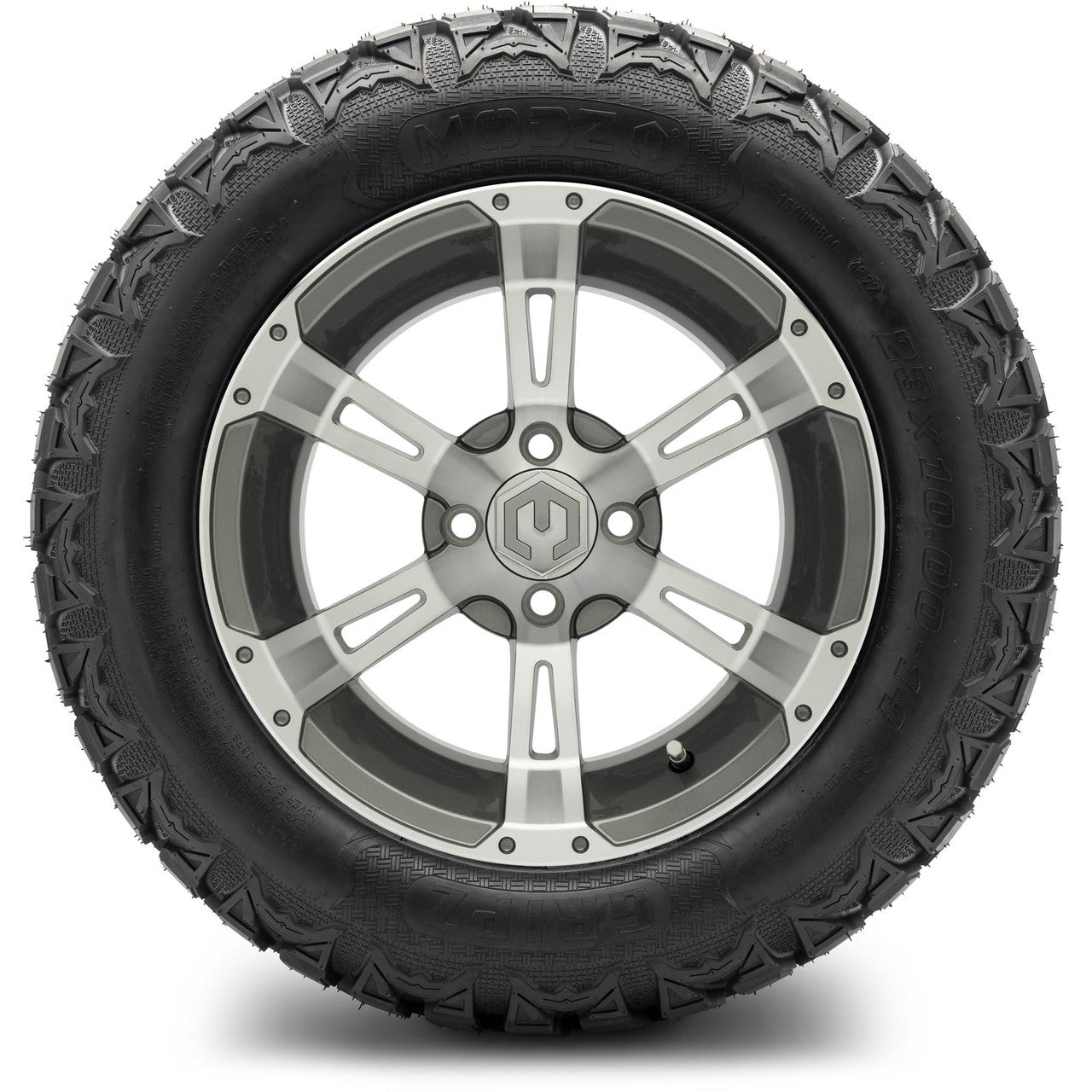 MODZ® 14" Ambush Gunmetal Wheels & Off-Road Tires Combo