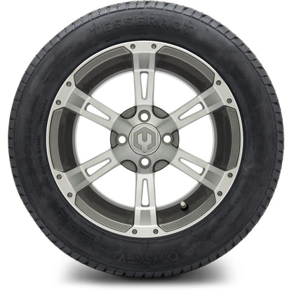 MODZ® 14" Ambush Gunmetal Wheels & Street Tires Combo