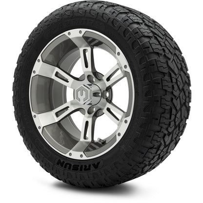 MODZ® 14" Ambush Gunmetal Wheels & Off-Road Tires Combo