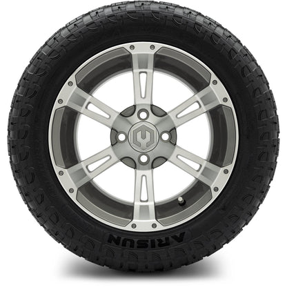 MODZ® 14" Ambush Gunmetal Wheels & Off-Road Tires Combo
