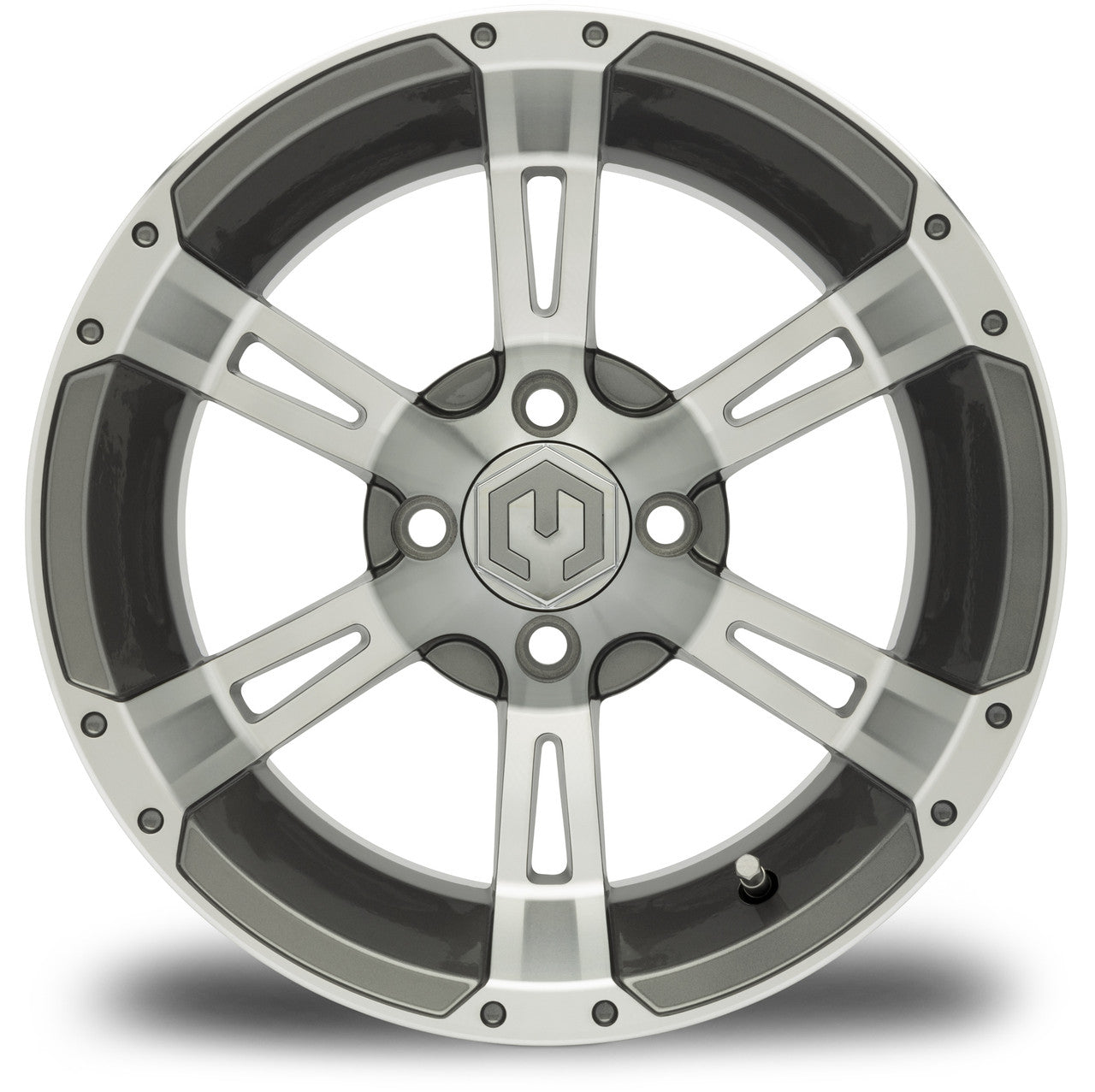 MODZ® Ambush Gunmetal 14" Golf Cart Wheel