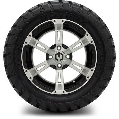 MODZ® 14" Ambush Machined Black Wheels & Off-Road Tires Combo