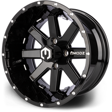 MODZ® Assault Glossy Black 14" Golf Cart Wheel