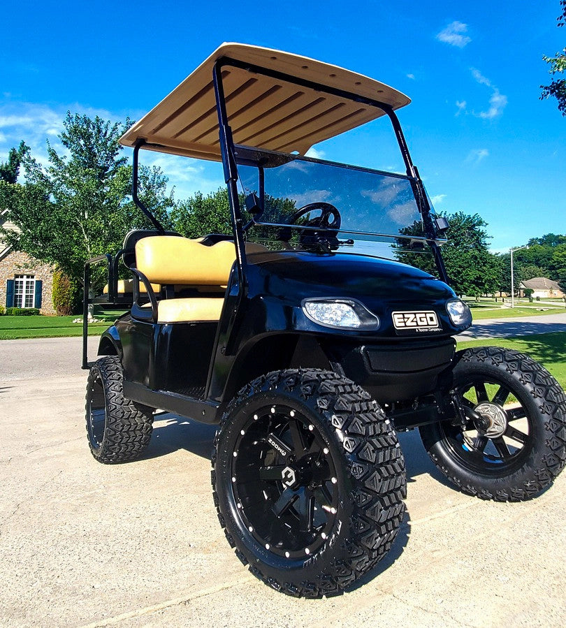 MODZ® Assault Glossy Black 14" Golf Cart Wheel