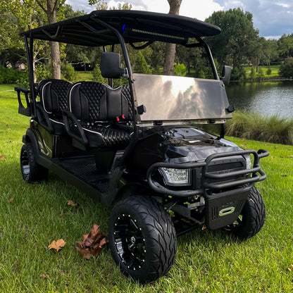 MODZ® Assault Glossy Black 12" Golf Cart Wheel