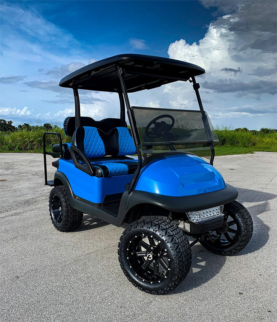 MODZ® 14" Assault Glossy Black with Ball Mill Wheels & Off-Road Tires Combo