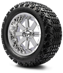 MODZ® 14" Assault Chrome Wheels & Off-Road Tires Combo