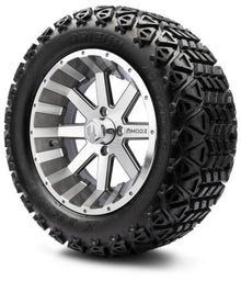 MODZ® 14" Assault Machined Gunmetal Wheels & Off-Road Tires Combo