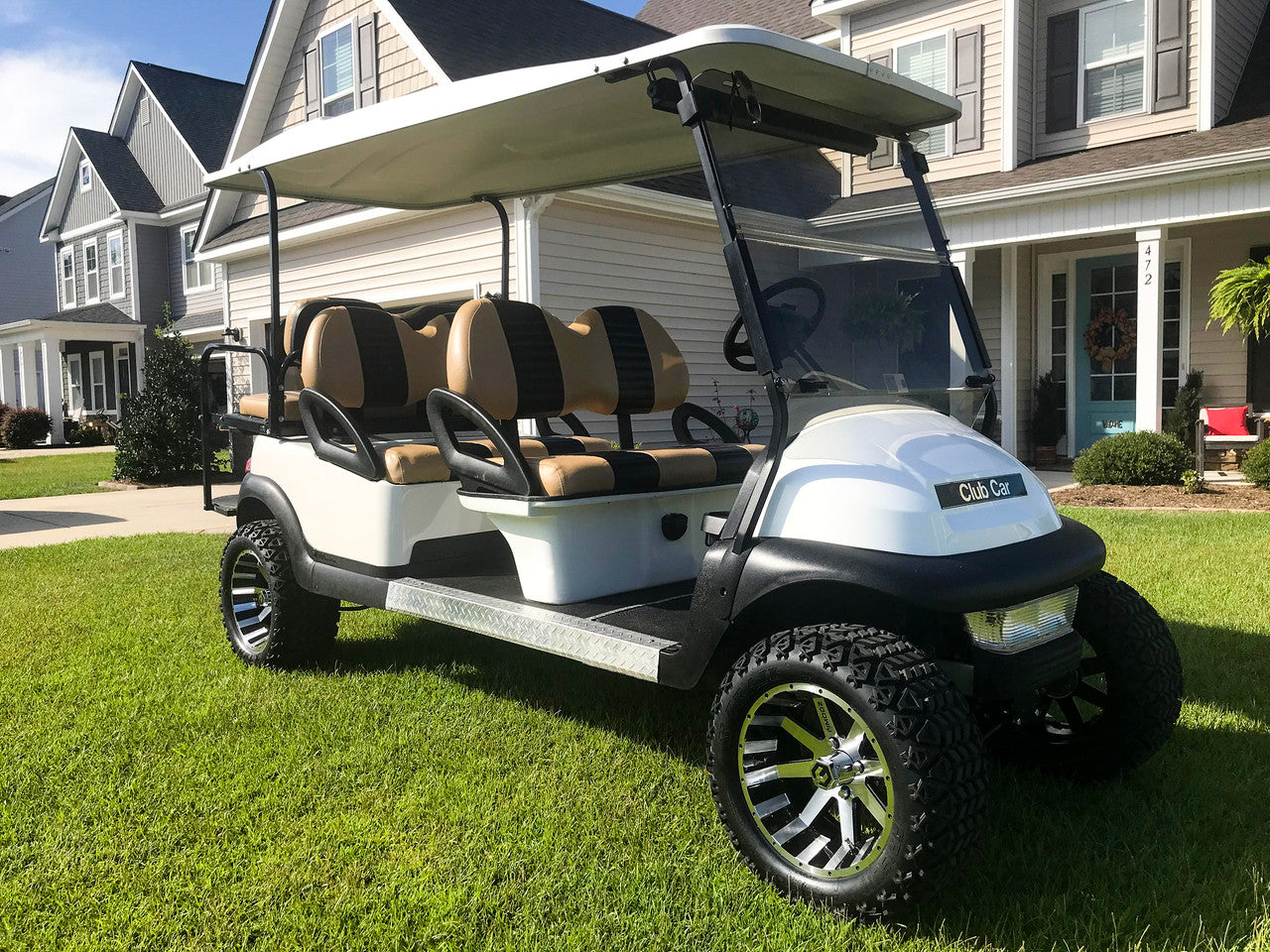 MODZ® Bomber Machine & Black 12" Golf Cart Wheel