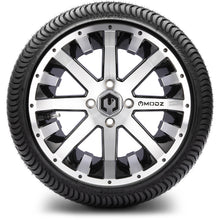 MODZ® 14" Assault Machined Black Wheels & Street Tires Combo