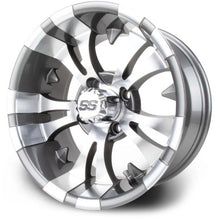MODZ® Vampire Gunmetal 14" Golf Cart Wheel