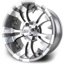 MODZ® Vampire Gunmetal 14" Golf Cart Wheel