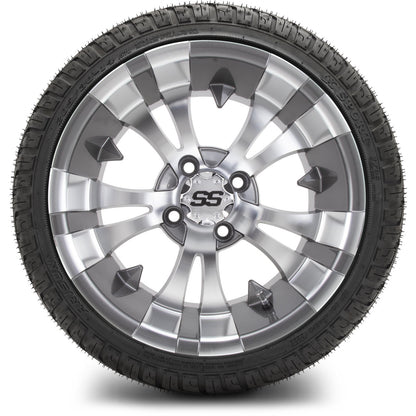 MODZ® 14" Vampire Gunmetal Wheels & Street Tires Combo