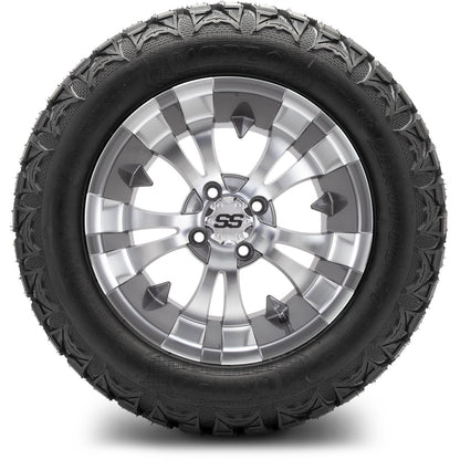 MODZ® 14" Vampire Gunmetal Wheels & Off-Road Tires Combo
