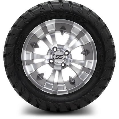 MODZ® 14" Vampire Gunmetal Wheels & Off-Road Tires Combo