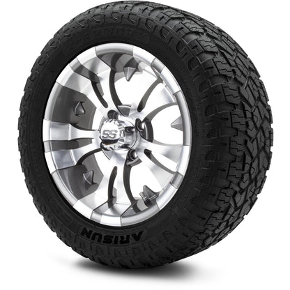 MODZ® 14" Vampire Gunmetal Wheels & Off-Road Tires Combo