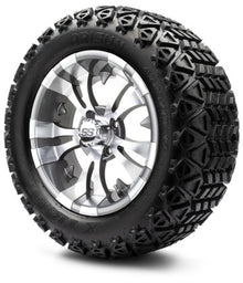 MODZ® 14" Vampire Gunmetal Wheels & Off-Road Tires Combo