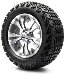 MODZ® 14" Vampire Gunmetal Wheels & Off-Road Tires Combo