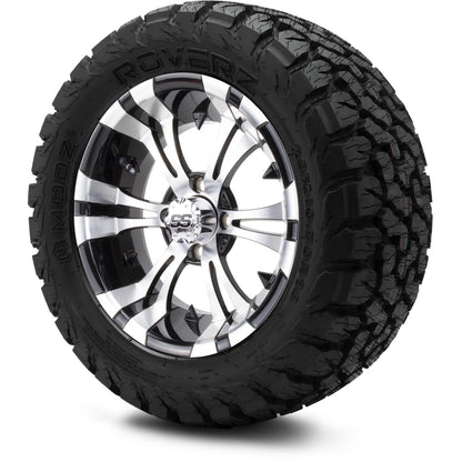 MODZ® 14" Vampire Machined Black Wheels & Off-Road Tires Combo